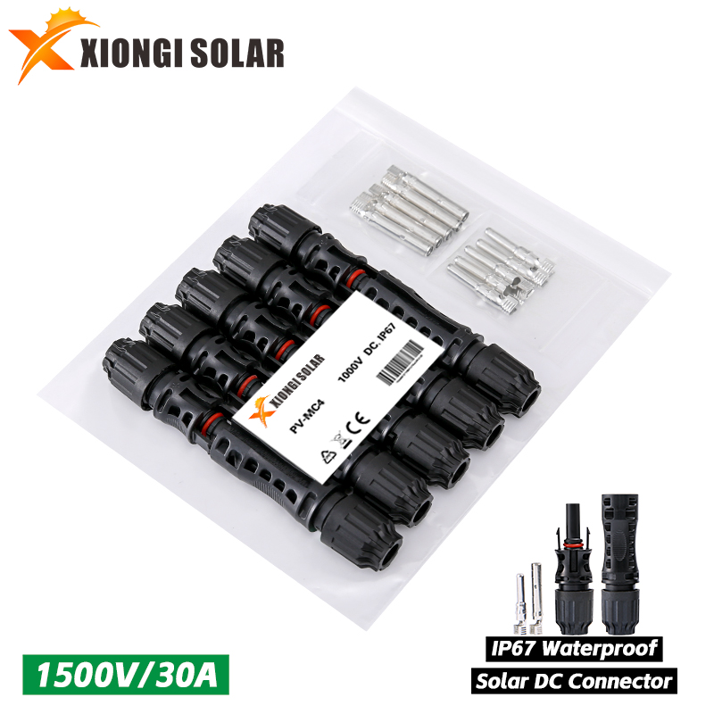 Solar Cable Mc4 Connector - Kit de Conectores Stecker Painel Solar
