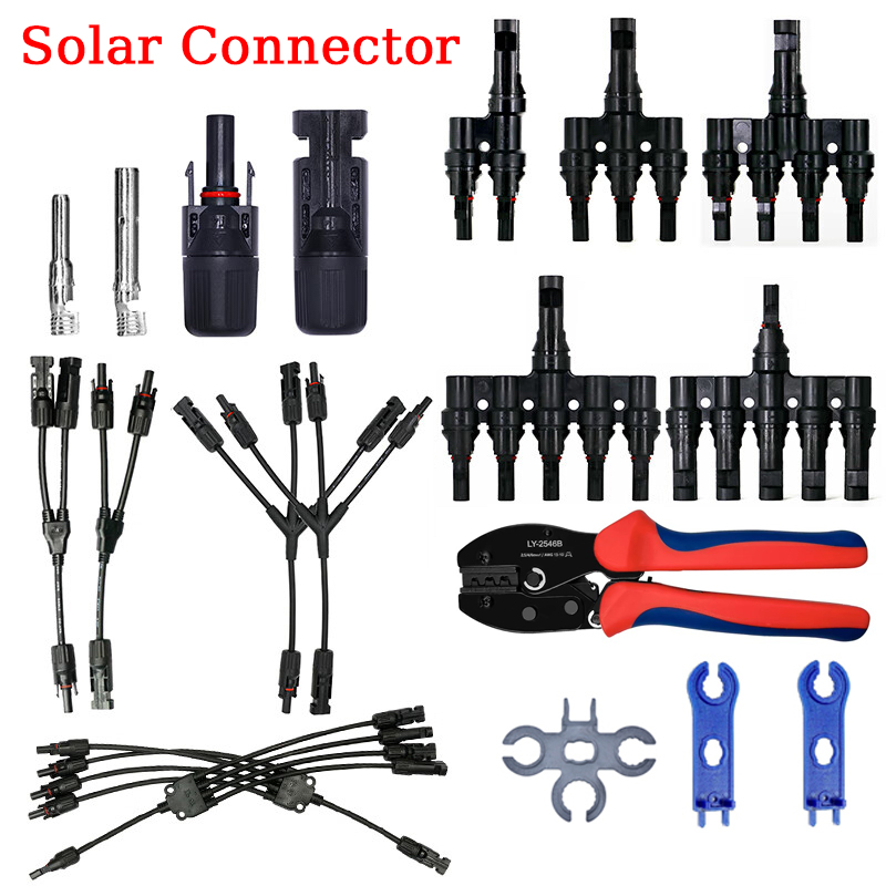 Conector solar fotovoltaico 10 - Solar Cable Mc4 Connector avaliação e preço