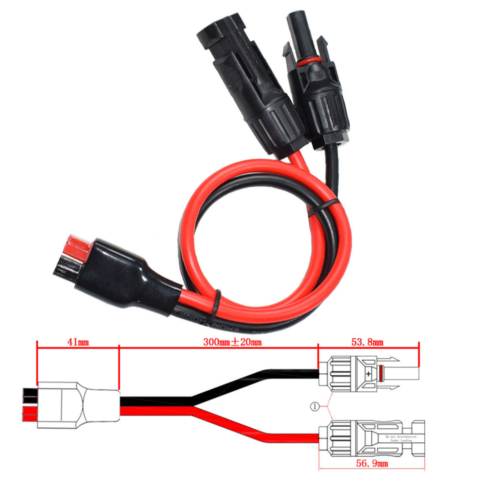 Cabo Adaptador MC4 para 30A de - Solar Cable Mc4 Connector avaliação e preço