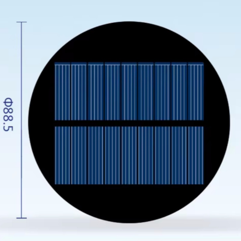 Mini painel solar circular pet - Solar Panel Monocrystalline avaliação e preço