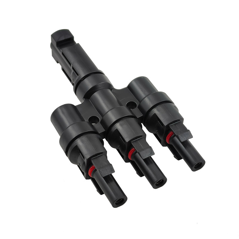 Um par de conector solar fotov - Solar Cable Mc4 Connector avaliação e preço