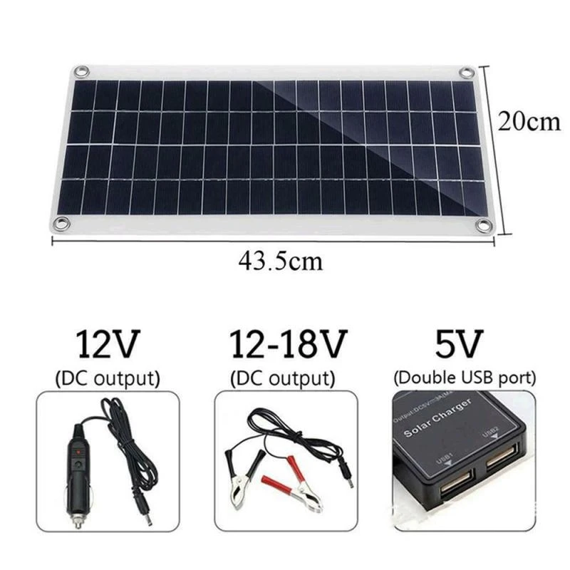 Kit de painel solar 30w 12v sa - Solar Panel Monocrystalline avaliação e preço