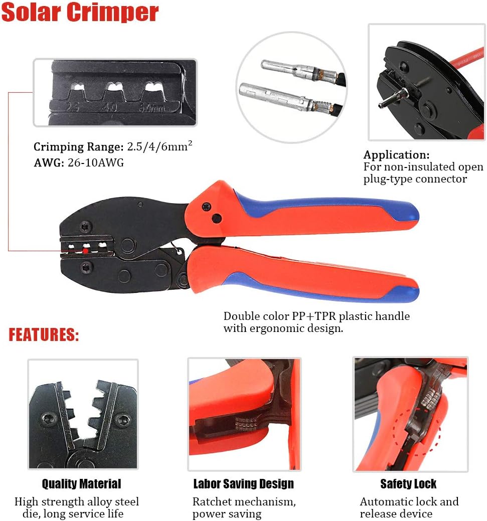 Kit de Ferramentas para Crimpa - Solar Cable Mc4 Connector avaliação e preço